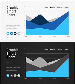 스마트 영역형 분석 그래프 – 시장 및 경쟁사 분석 도구
