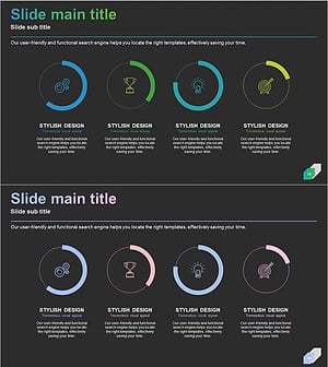 비즈니스 개발 현황 다이어그램 – 시장 점유율 및 경쟁 분석
