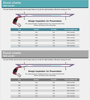일러스트 테마 손익계산서 테이블표 – 재무 성과의 시각화