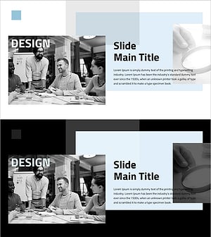 심플 디자인 트렌드프레젠테이션 템플릿 – 마케팅 전략과 고객 성공 사례