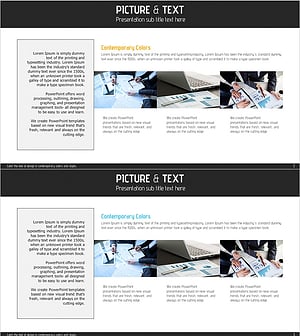 사업 프로그램 소개 슬라이드 – 신뢰와 효율성의 강조