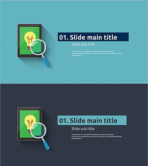 Digital Marketing Presentation Section Dividing Slide