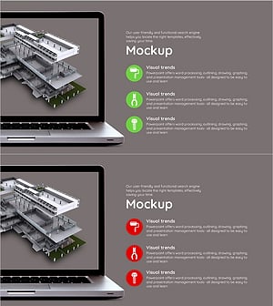 인테리어 3D목업과 설명 – 혁신적인 시각화를 통한 서비스 구성