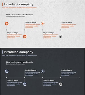 단계별 일정계획 연결 다이어그램 – 사업 추진 전략의 시각화