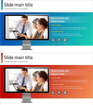 프레젠테이션 스타일 시각화 – 최신 디자인 트렌드