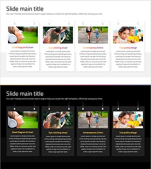 소셜 네트워크와이드 템플릿 다이어그램 – 고객 성공 사례