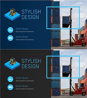 물류 운송 사업 서비스 개요 슬라이드 템플릿