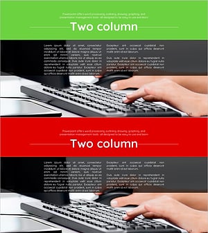 Slide Template for Operations Plan and Marketing Strategy