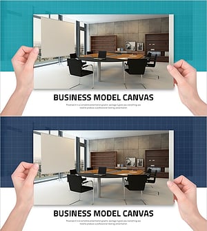 Business Model Canvas Template Cover