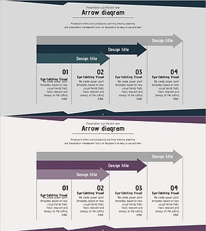 일정계획 화살표 다이어그램 – 사업 추진 전략