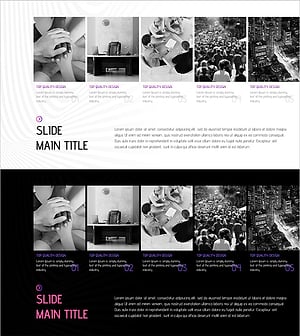 Fantastic Wide PPT Sequence Diagram – Business Strategy Direction