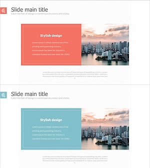 비즈니스 사업 배경 슬라이드 – 실속 있는 전략적 정보
