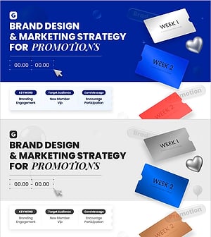 Promotion Brand Strategy Key Visual Slide