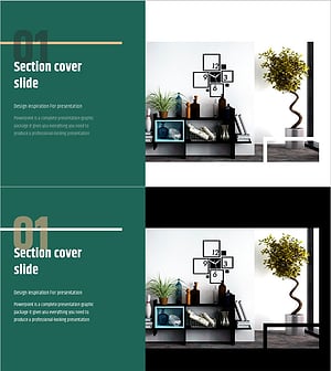Simple & Modern Wide Presentation Section Dividing Slide – Professional Execution