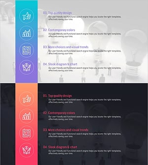 Icon List Diagram Slide | Vertical Information Layout