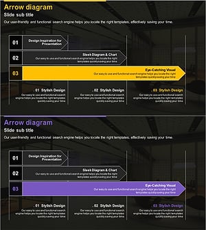 단계별 일정계획 다이어그램 – 비즈니스 전략의 흐름