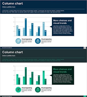 업무분야 분석 그래프 – 시장 및 경쟁사 분석에 적합