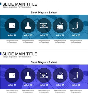 사업개요 특성 다이어그램 – 효과적인 사업소개