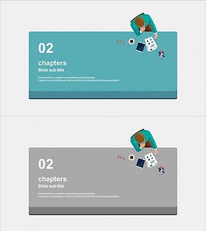 아이디어 회의 일러스트 템플릿 슬라이드 – 효과적 커뮤니케이션