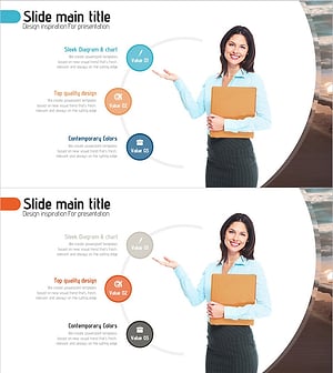 성실한 사업가의 사업목표 – 비즈니스 전략 슬라이드