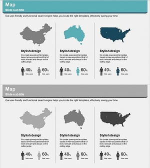 국가별 사용자 성비 분석 다이어그램 - 시장 및 고객 통찰력