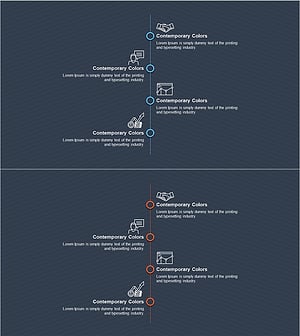 비즈니스 연결 다이어그램 – 클러스터 및 연혁