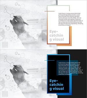 도트패턴 와이드 파워포인트 템플릿 – 혁신 기술과 미래 계획