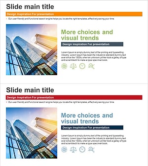 심플 테마 회사 소개 슬라이드 – 명확하고 직관적인 프레젠테이션