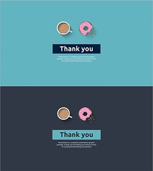 디지털 마케팅 프레젠테이션 엔딩표지 – 전문적이고 창의적인 마무리