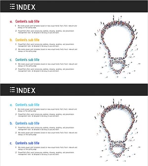 사업 서비스 소개 – 매력적인 다이어그램으로 시각화