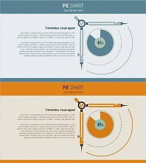 컴퍼스 모양 원 그래프 – 시장 및 경쟁사 분석을 위한 최적의 선택