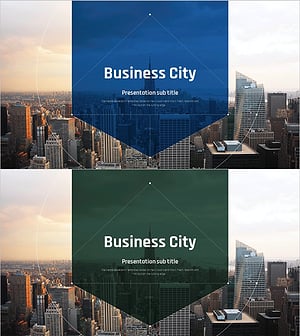 Business City Template Cover