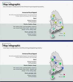 대한민국 타겟 지역 인프라 지도 – 시장 및 경쟁사 분석