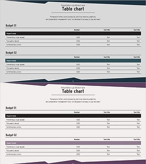 주요 재무 지표 테이블로 손익계산서 시각화 – 신뢰와 전문성