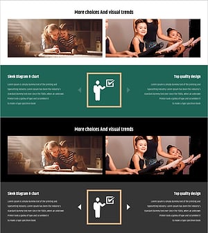Simple & Modern Wide PowerPoint Image & Text Slide - Marketing Strategy Analysis