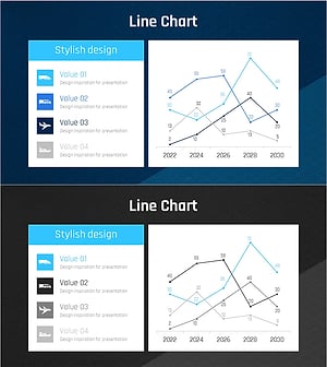 연도별 이용형태 분석 그래프 – 시장 현황을 시각화한 클러스터 슬라이드