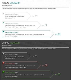 화살표 층상구조의 흐름 다이어그램 – 사업 추진 전략