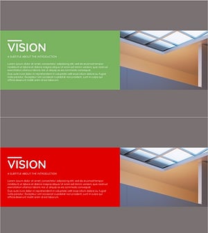 인테리어 디자인 템플릿 비전 - 감성과 혁신