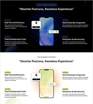 앱 사용 흐름과 주요 기능 소개 – 스마트한 경험을 위한 시각적 슬라이드