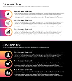 소셜 네트워크 와이드 템플릿 – 제품 및 서비스 마케팅