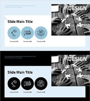 Simple Design Trend Wide PPT Icons&Image – Product Differentiation Strategy