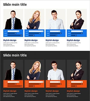 전문적인 팀 인력 분석을 위한 가로막대 그래프