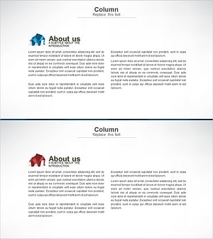 Animal Sculpture Theme Company Introduction Slide