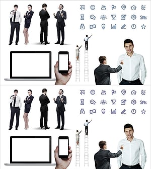 비즈니스 성장과 혁신을 위한 프레젠테이션 슬라이드 템플릿