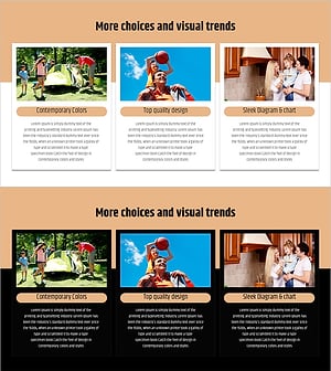 심플 & 모던 와이드 PPT 폐쇄형 다이어그램