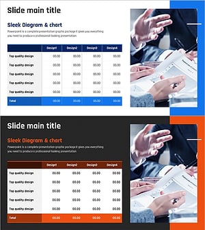 비즈니스 손익계산서 표 – 재무 성과 분석