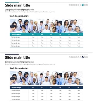 비즈니스 매출 및 수입 분석표 – 재무 성과 효과적인 시각화