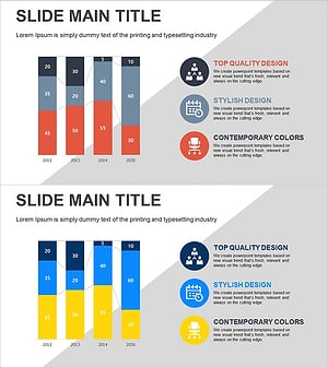 회사 서비스 분석 그래프 – 시장 동향을 한눈에
