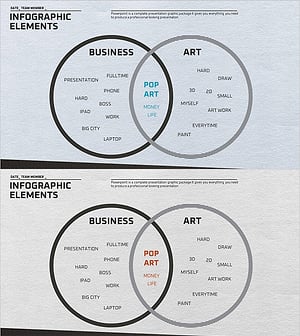 Business Art Overlay Diagram – Marketing Strategy Introduction
