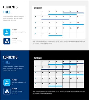 수자원 활용과 사업 추진을 위한 로드맵 슬라이드 템플릿